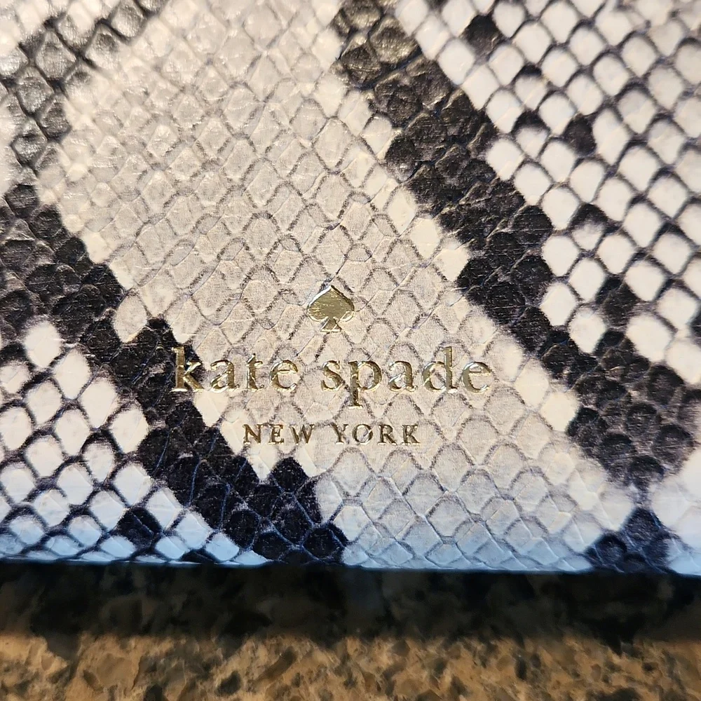 Kate Spade KF542 Phoebe Snake Embossed Small Card Holder